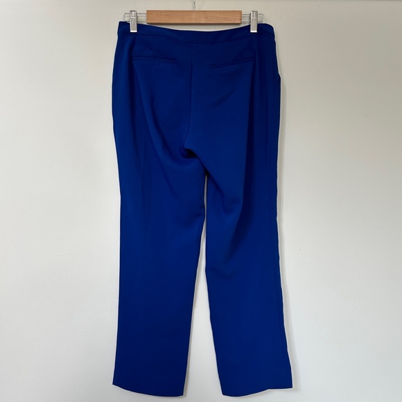 Banana Republic Straight Leg Pants Cobalt Blue Dress Pants - Picture 3 of 5